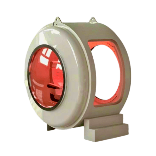 Round Visibility Chamber